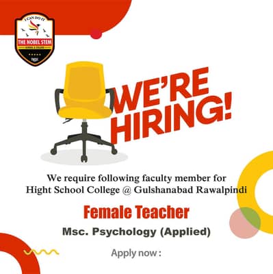 A female Teacher required0/3/3/0/0/7/6/6/9/0/1