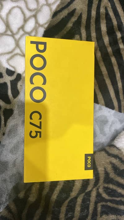 Poco C 75 black
