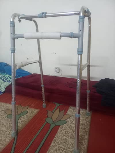 Adult walker foldable metal