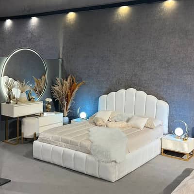 Bed set / Luxury bed / wooden bed / double bed / king size bed / bed