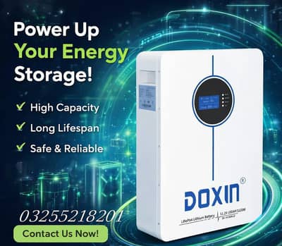 Doxin Lithium Hybrid batteries Hein