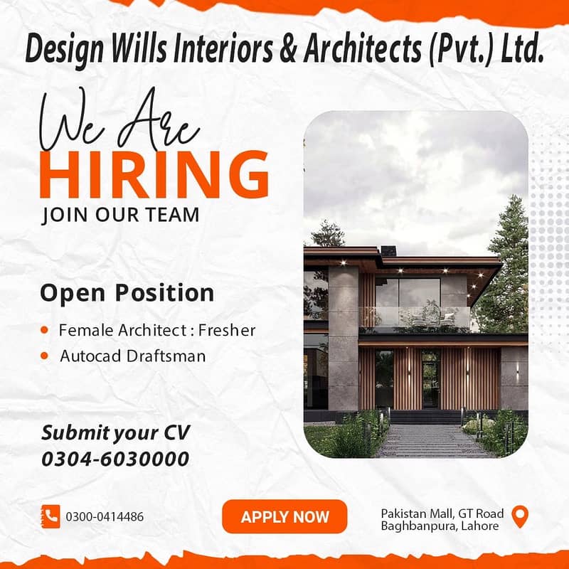 Fresher Architect & Draftsman 0