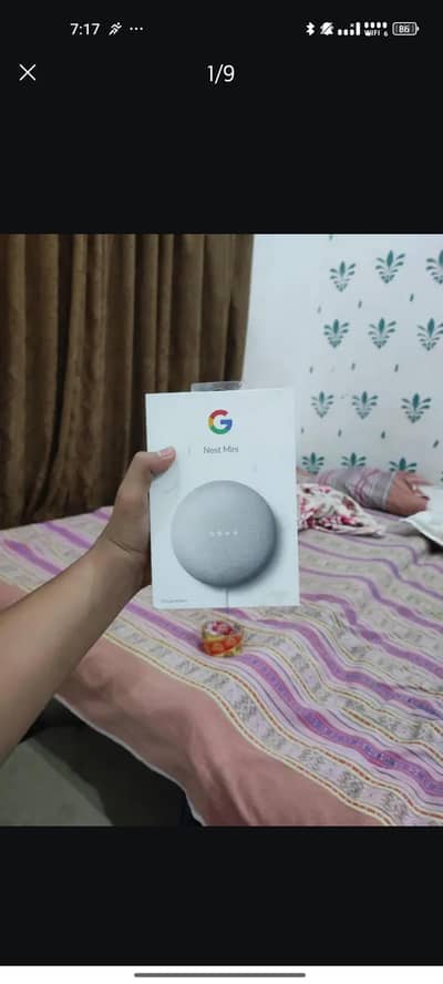 Google mini nest for sale in cheap price contact no +44 7762479583