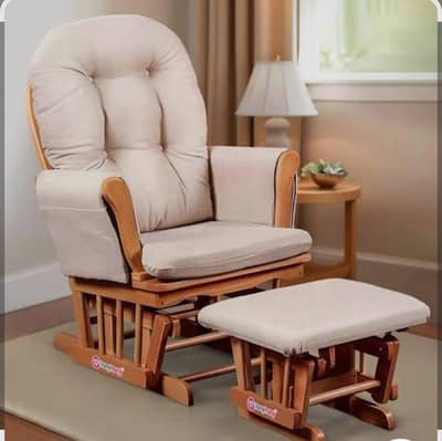 Rocking chair Solid wood kikar with kushan 03o74o15143