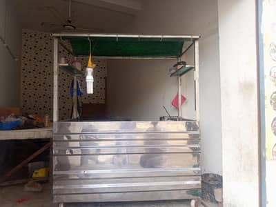 Burger Shawarma Counter All Ok 7Fit lenth Worth 5fit