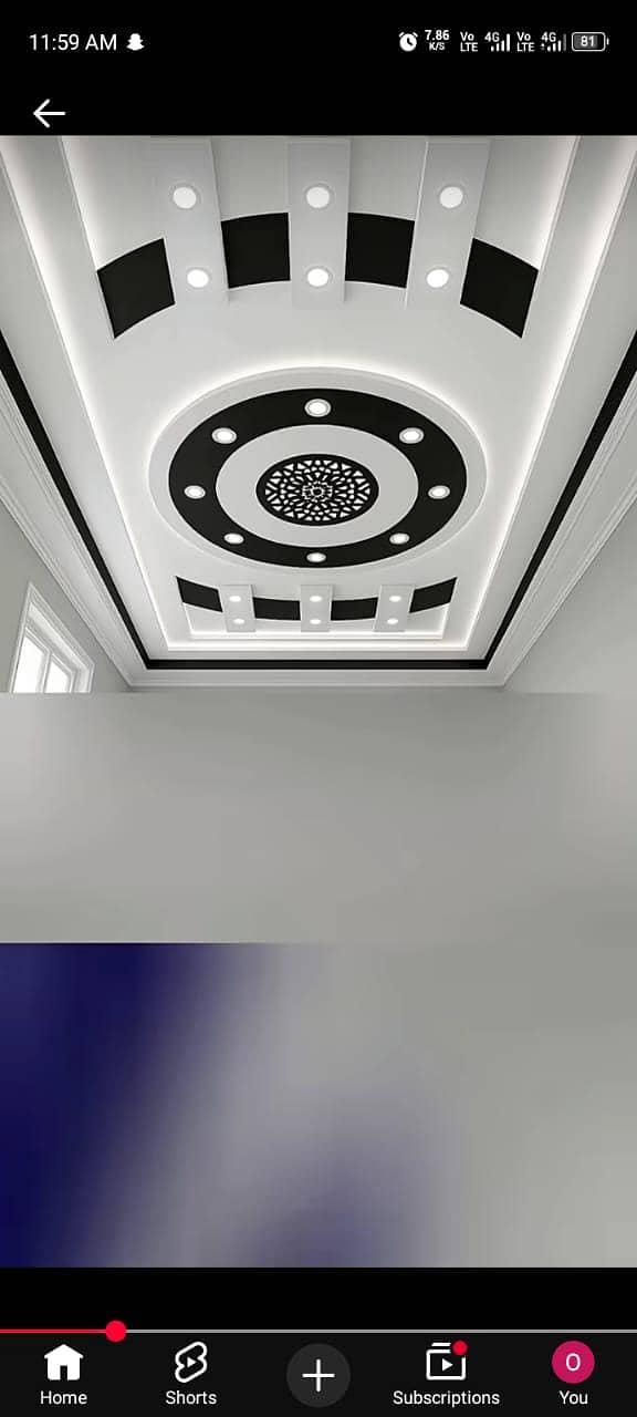 False Ceiling work, geps work 1