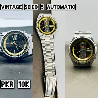 This vintage Seiko 5 automatic 7009-8810