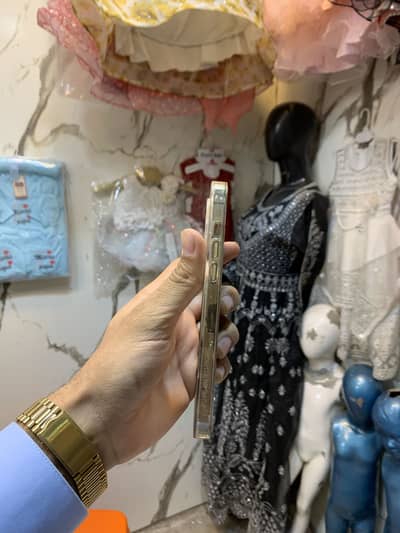 iPhone bar Pro Max golden colour brand-new condition with box