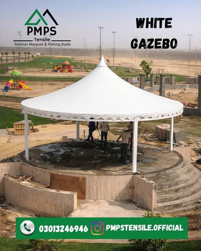 Canopy shade, Restaurant & cafe roof, Tensile fabric shade, Car porch