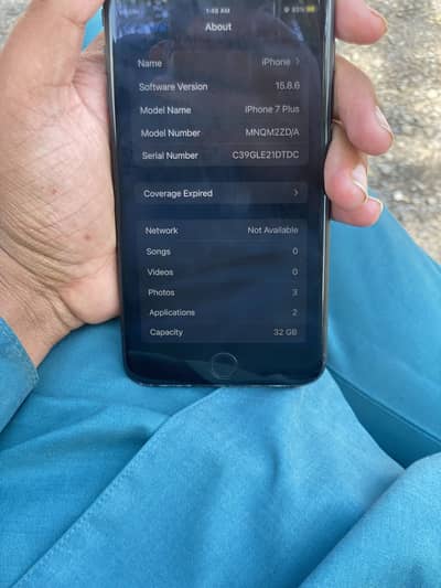 Iphone 7 plus 32 GB non pta