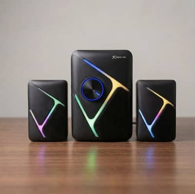 XTRIKE ME SK-610 2.1 Channel RGB Gaming Speakers