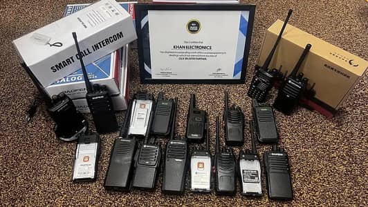 Motorola, Kenwood, Icom, HYT, TYT Walkie Talkies All Brands Avaliable