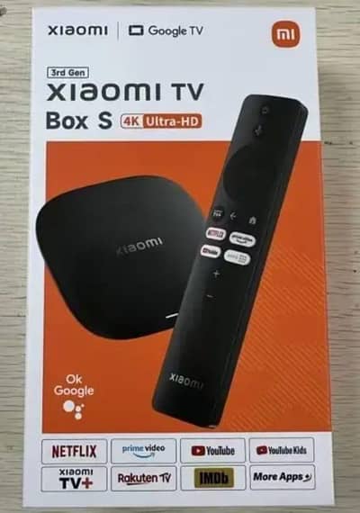 Tv Box original Mi Xiaomi Tv Box S 3rd Gen 4k Ultra HD Global Version