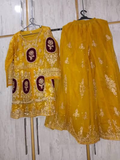 just 3 hour use mehndi dress size medium to large