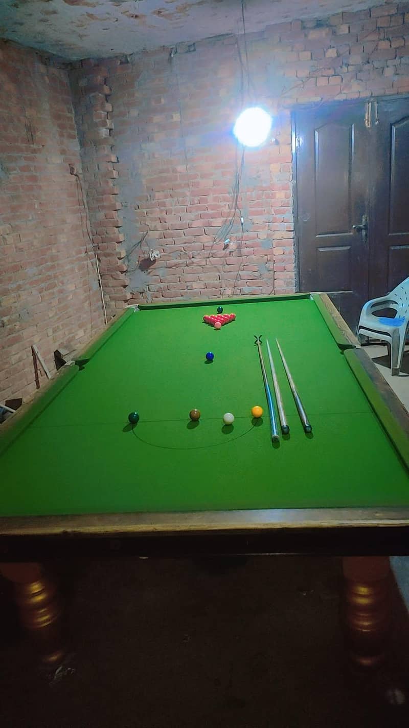 snooker table comple set 3