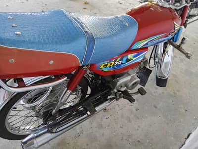2024 model 70cc used bike like a brand new