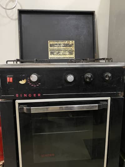 Singer deluxe cooking range stove oven