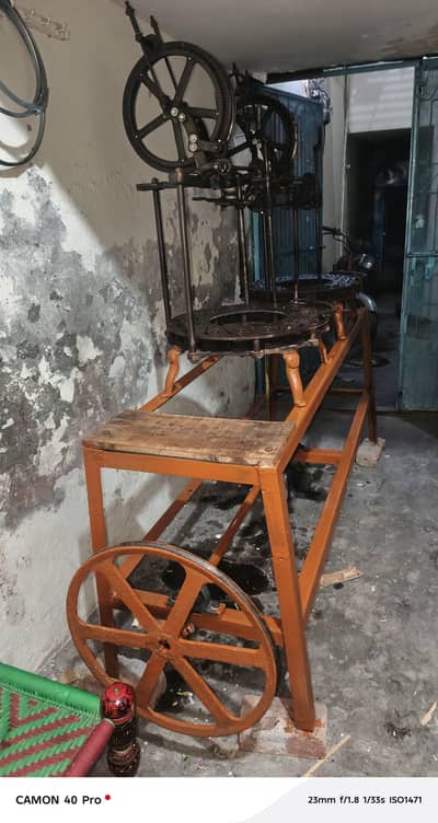 Manual Paper Plate / Dona Making Machine – Heavy Duty | Good Condition