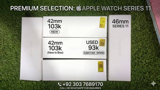Apple Watch Series 11 (42mm & 46mm Available)
