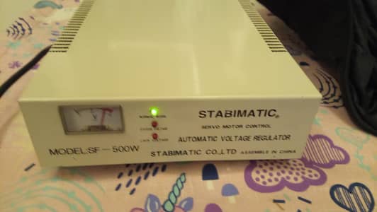 Stabimatic SF-500W Stabilizer 500VA – Working