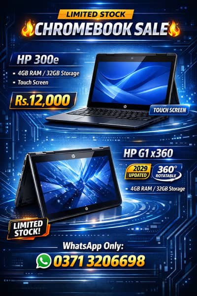 HP Chromebook X360 G1 EE available for sale in good condition.