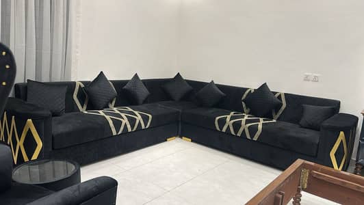 Brand new L shaped sofa