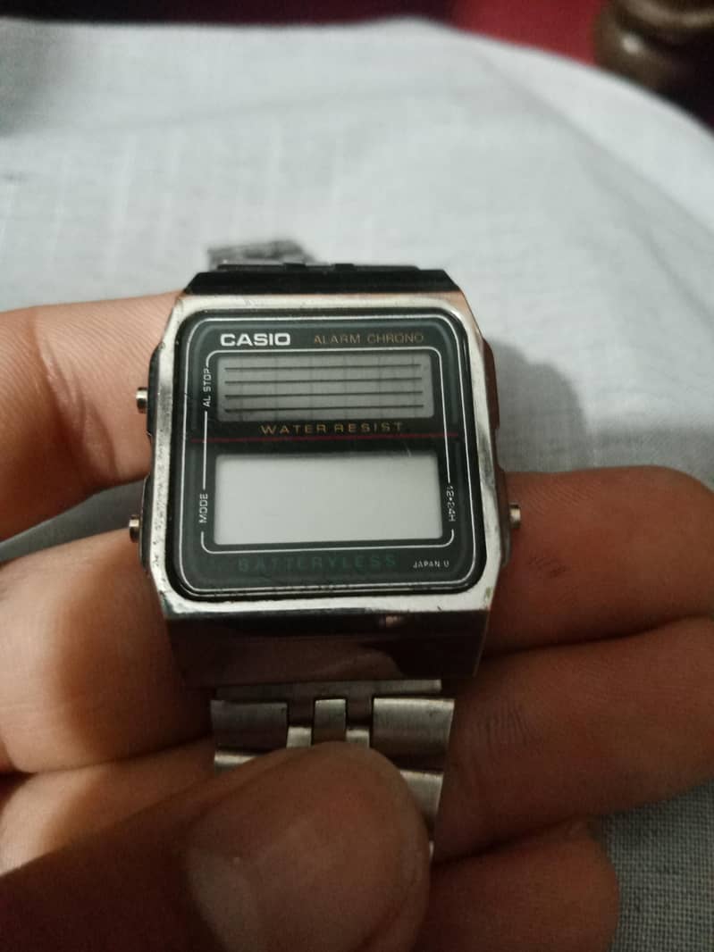 Casio watch 1