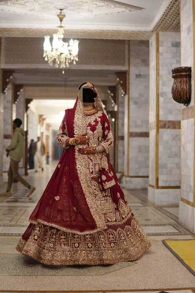 Bridal Lehnga Fully furnished