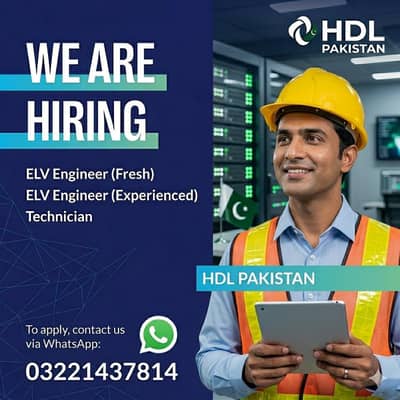 HDL PAKISTAN Hiring Fresh and experienced Engineers and technicians