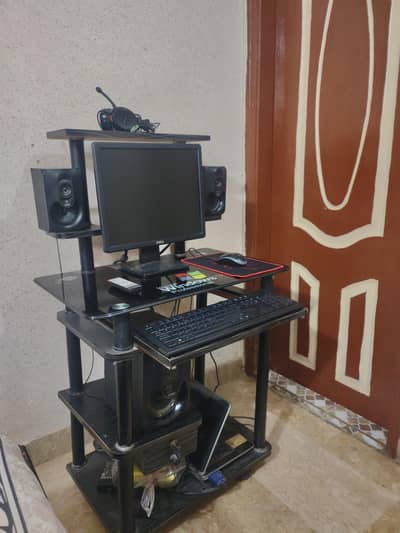 Computer PC with Trolley