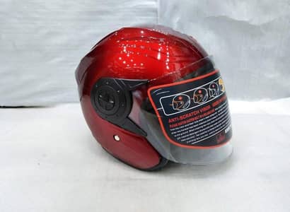 Haf Face Helmet Red | Medieval Armor | Cash on Delivery 