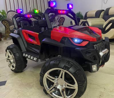 Brand New Electric jeep 4x4 with box for sell