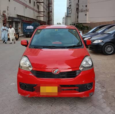 red daihatsu mira 2013 model