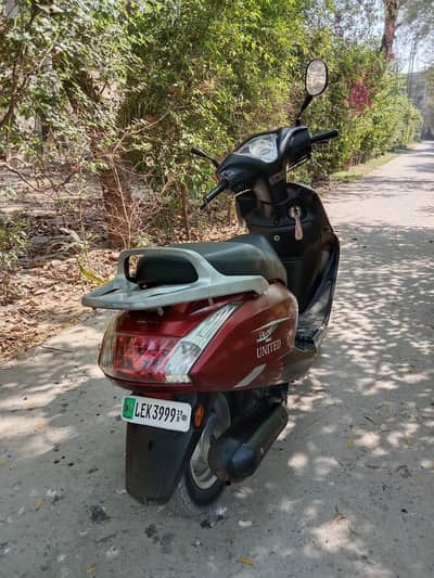 united petrol Scotty 100cc