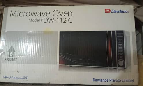 Dawlance microwave oven box pack    03124268489