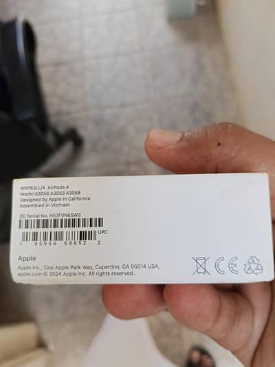 Original Apple Airpods 4 designed