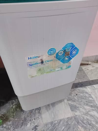 Haier washing machine and dryer