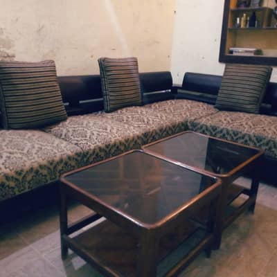 L Shape Arabian style sofa