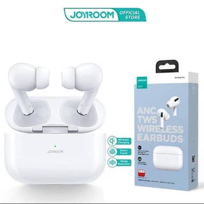Wireless Noise-Cancelling Earbuds White 7H Battery