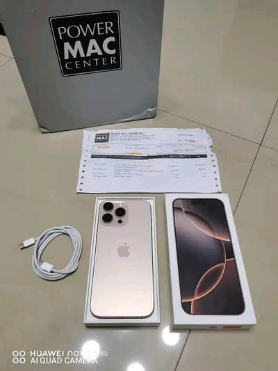 Apple iPhone 16 pro Max 512 GB non PTA 0344=0059=692