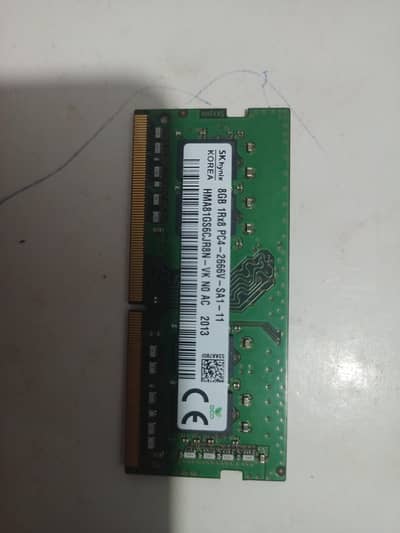 8-GB DDR-4 RAM LAPTOP  PC-4 2666V