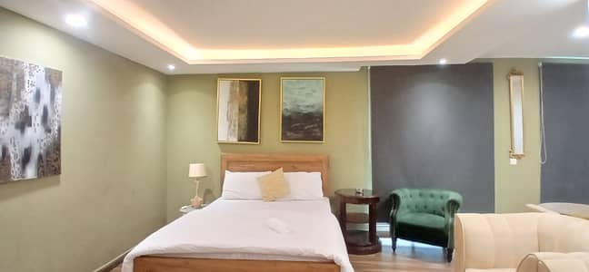 Studio Furnished Luxury Fully Apartment For Rent In Gold Crest Mall And Residency DHA Phase 4