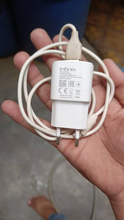 infinix original charger 18watt type c