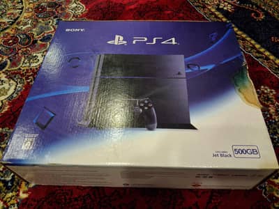 Sony PlayStation 4 (PS4) Jet Black Model (CHU-AB01)