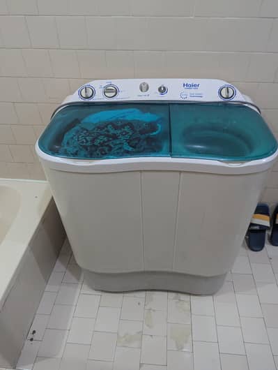 Haier Semi Automatic Washing Machine