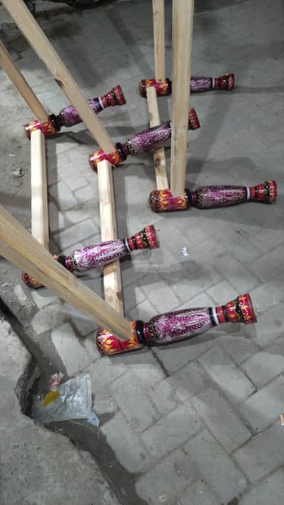 Wood, steel and iron charpies