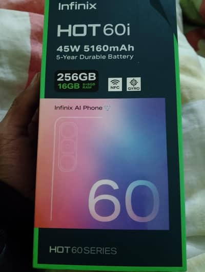 infinix Hot60i in brand new condition