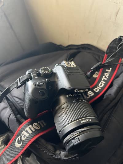 Canon 700D with 2 lens
