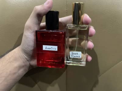 Decat perfumes Eros flame and Aventus