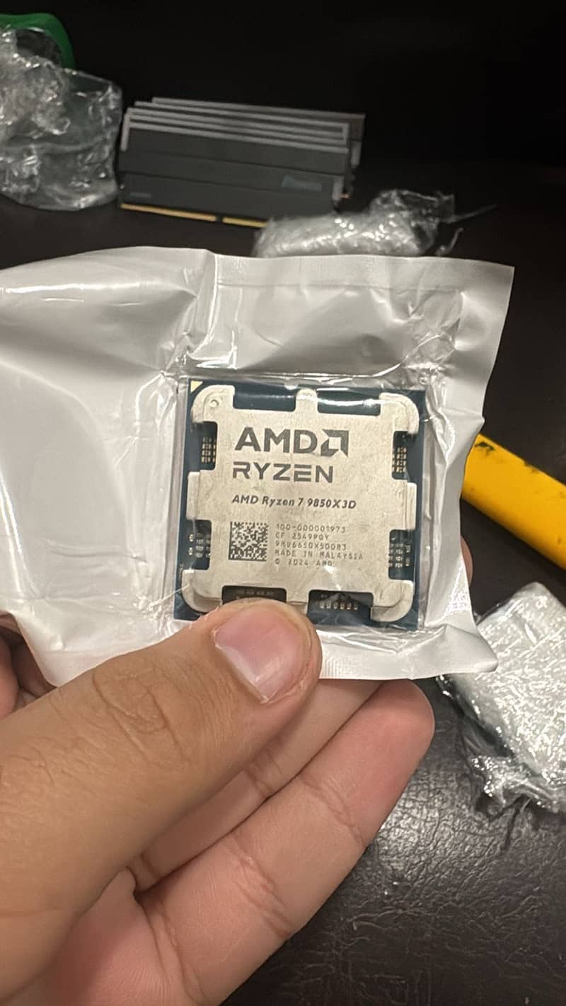 Processor: AMD Ryzen 7 9850X3D 2